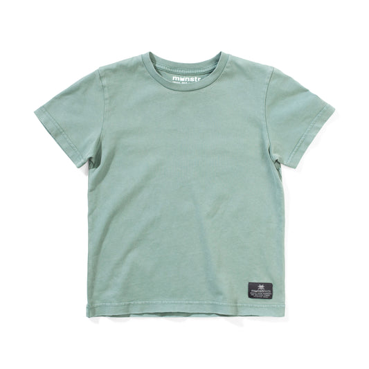 Washed Green Short Sleeve Tee - Wild Plains