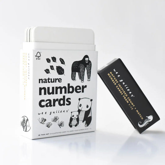 Nature Number Cards - Wild Plains