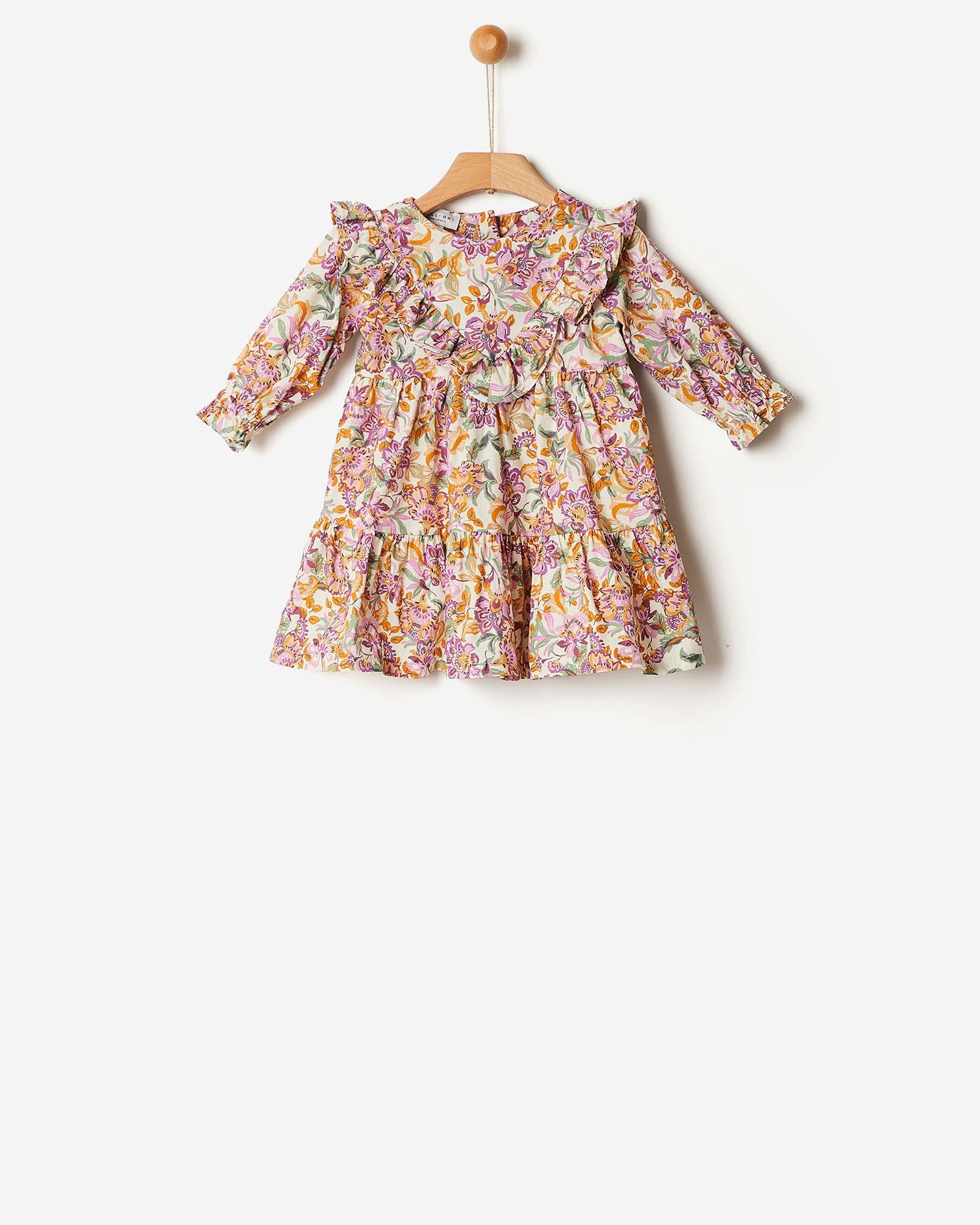 Floral Frill Dress - Wild Plains