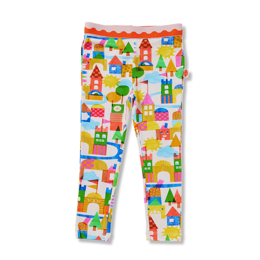 Castle of Dreams Kids Leggings - Wild Plains