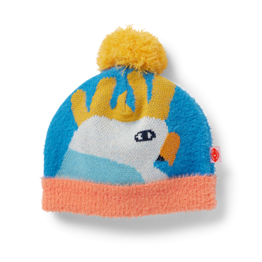 Birds Knit Beanie - Wild Plains