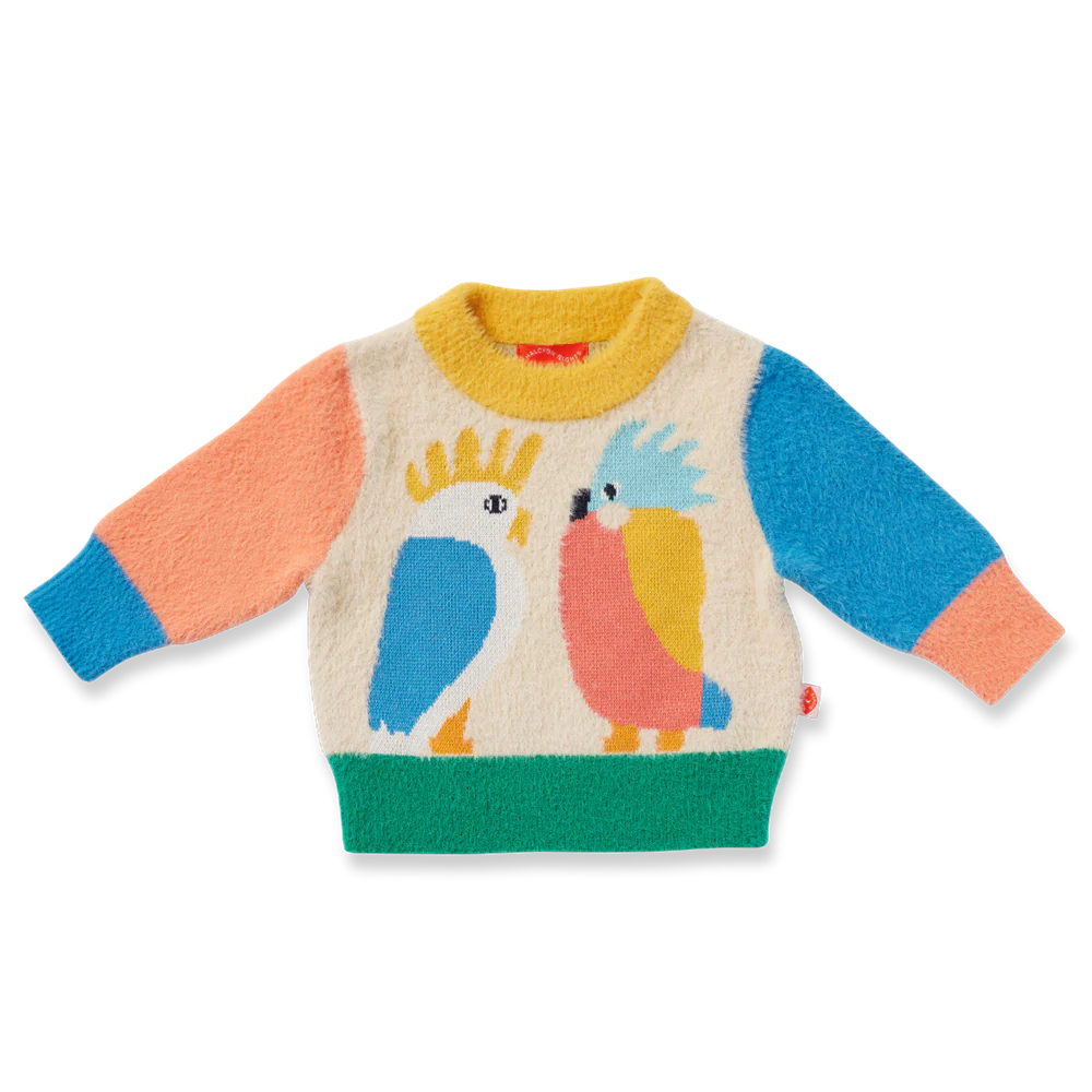 Flamin’ Galahs Knit Sweater - Wild Plains