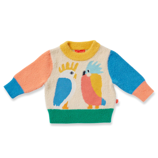 Flamin’ Galahs Knit Sweater - Wild Plains