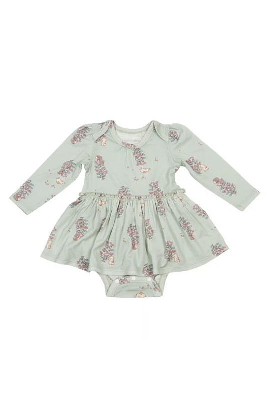 Hedgehog Bodysuit Dress - Wild Plains