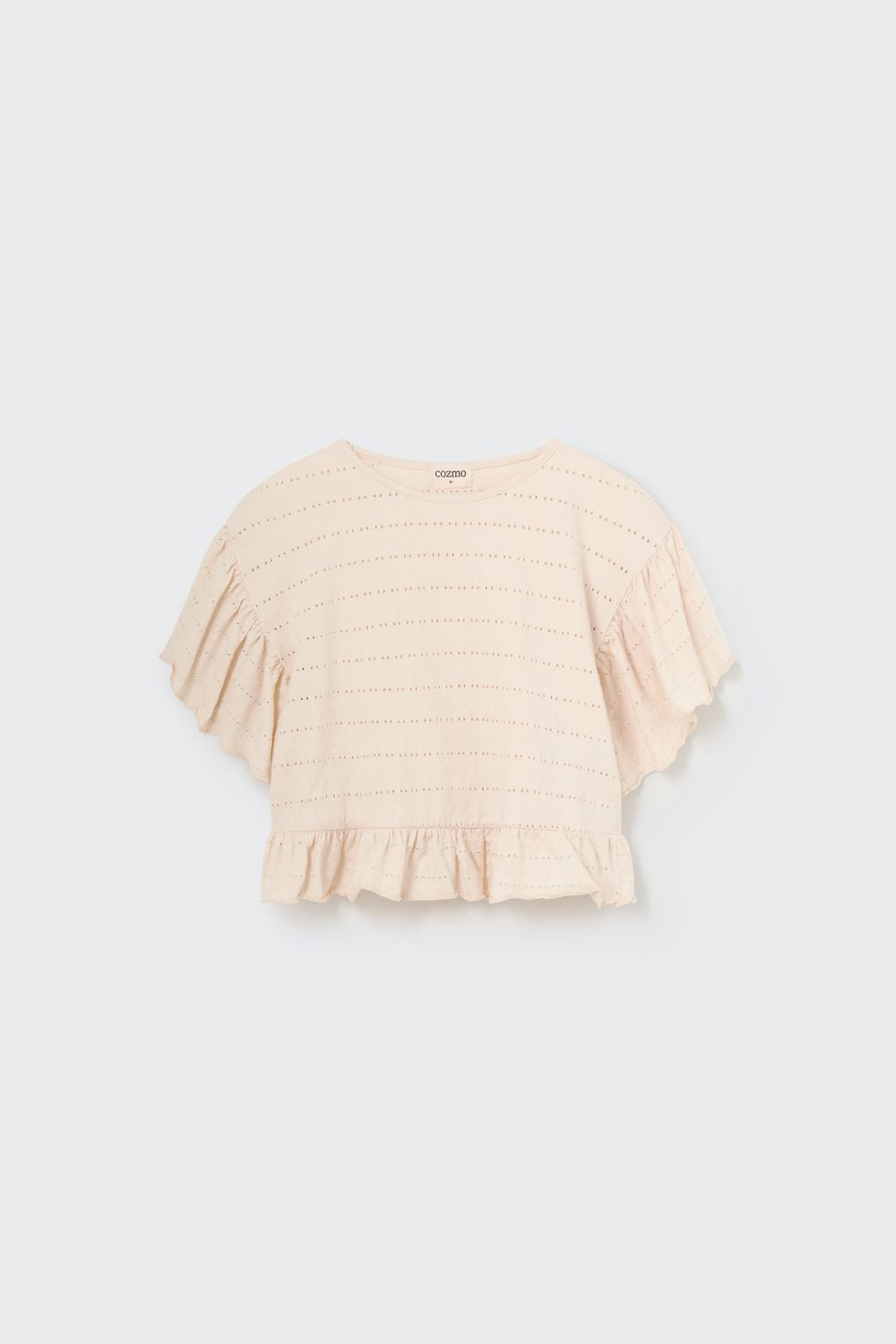 Ivory Ruffle Top