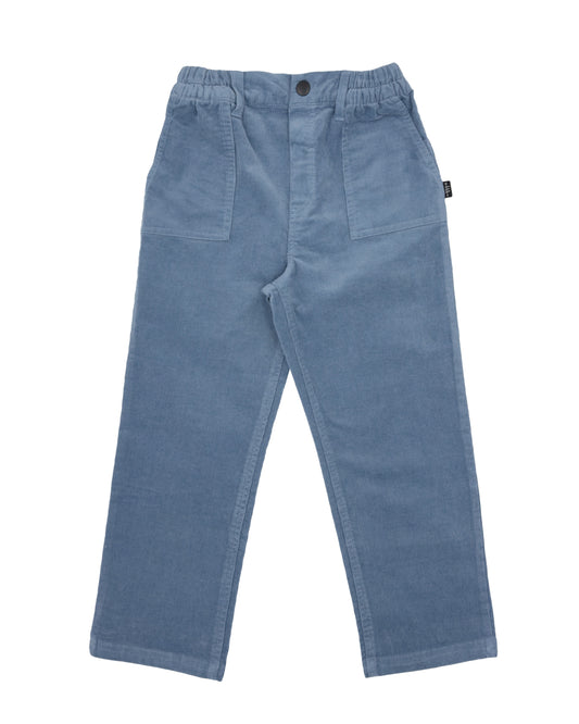 Slate Blue Corduroy Pant - Wild Plains