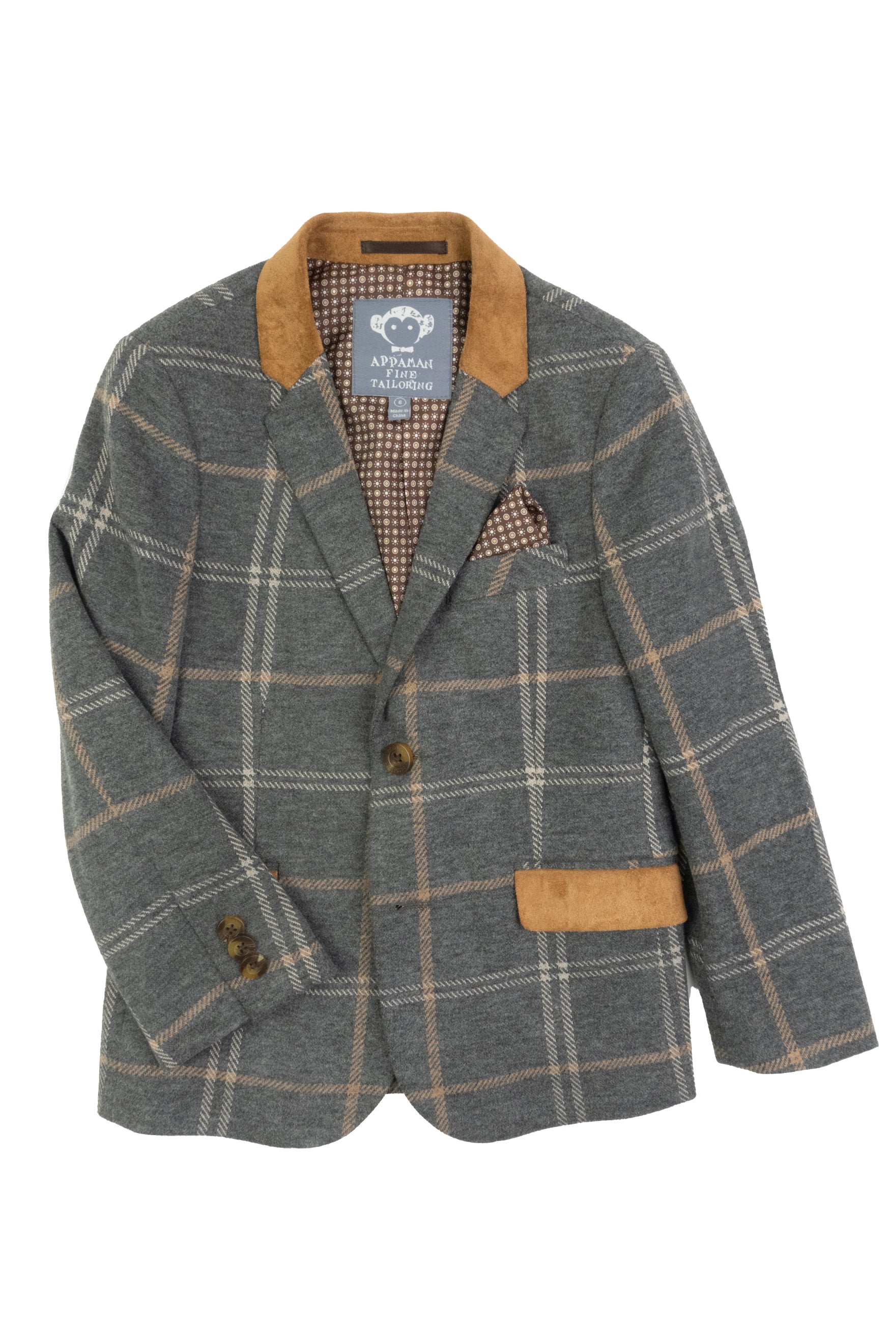 Windowpane club jacket - Wild Plains