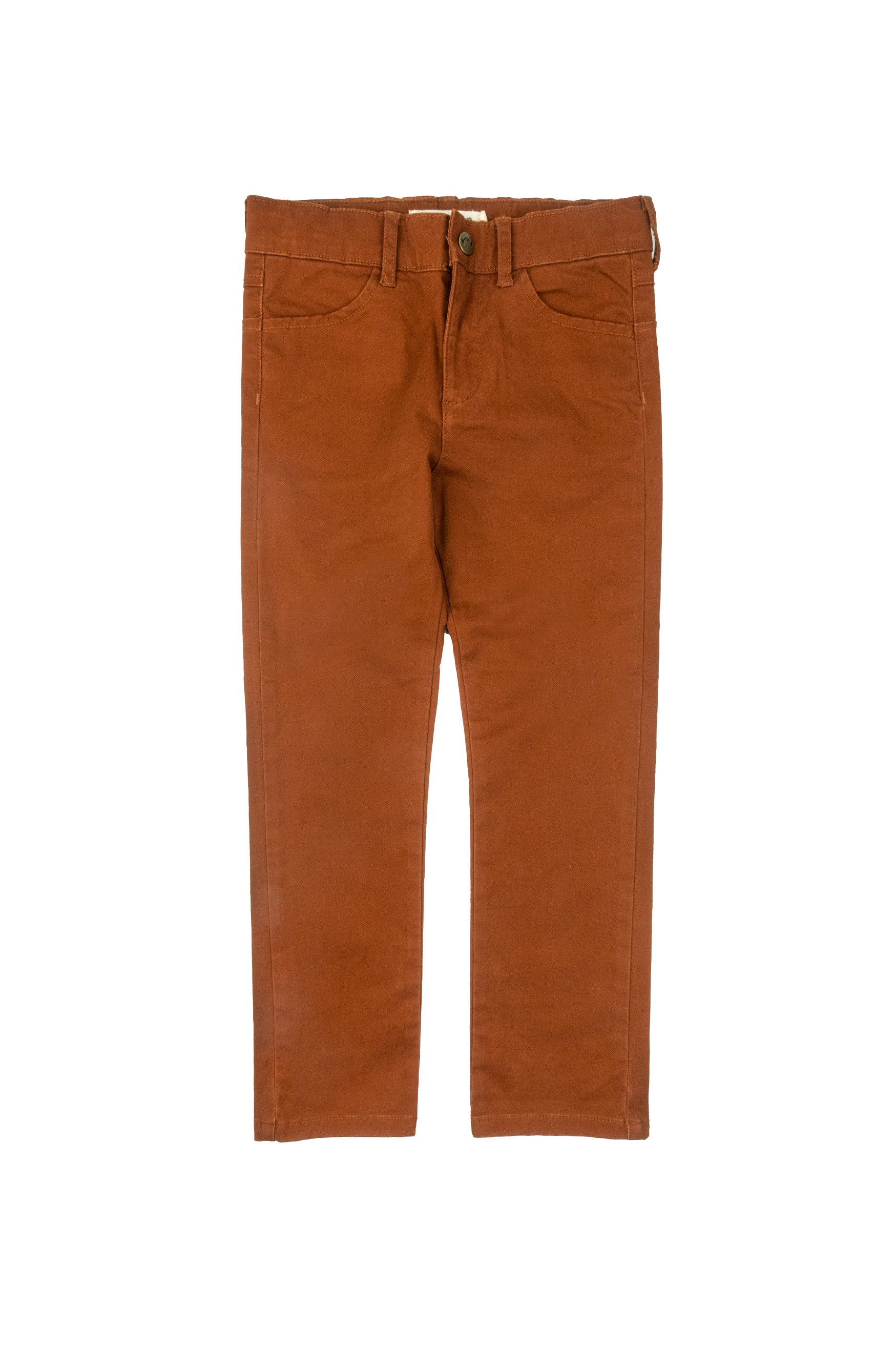 Terracotta Skinny Twill Pant - Wild Plains