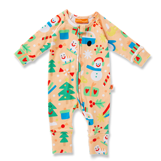 Twinkle Town Long Sleeve Romper